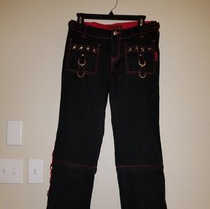 Tripp NYC zip leg pants